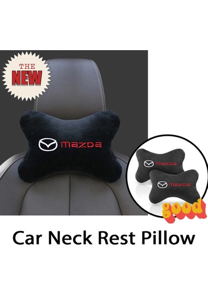 Mazda 2 Adet Tarzı Sıcak Araba Baş Boyun Yastıkları Dinlenme Yastığı Arkalığı Oto Pamuklu Koltuk Desteği Pedi Mazda Cx-4 Cx-5 Cx-7 Cx-9 Cx-3 (Yurt Dışından) modelleri