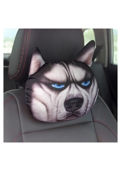 2 Dolgu Stili Olmadan Yaratıcı 3D Baskılı Kedi Köpek Evcil Yüz Araba Kafalık Araba Boyun Desteği Malzemeleri Doldurmadan Boyun Güvenlik Yastık Kılıfı (Yurt Dışından) fiyatları