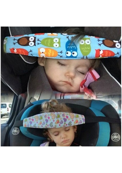 Mavi Stil Bebek Araba Yastıkları Kemer Emniyet Koltuğu Kafalık Uyku Desteği Tutucu Araba Koltuğu Uyku Şekerleme Kafa Bandı Çocuk Baş Koruma Bebek (Yurt Dışından) fiyatları
