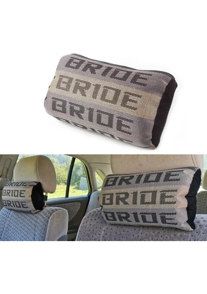 Kırmızı Stil Jdm Tarzı Gelın Yumuşak Araba Yastık Koltuk Desteği Dekor Kafalık Arkalığı Koltuk Minderi Evrensel Araba Boyun Yastıkları BAG043 (Yurt Dışından) fiyatları