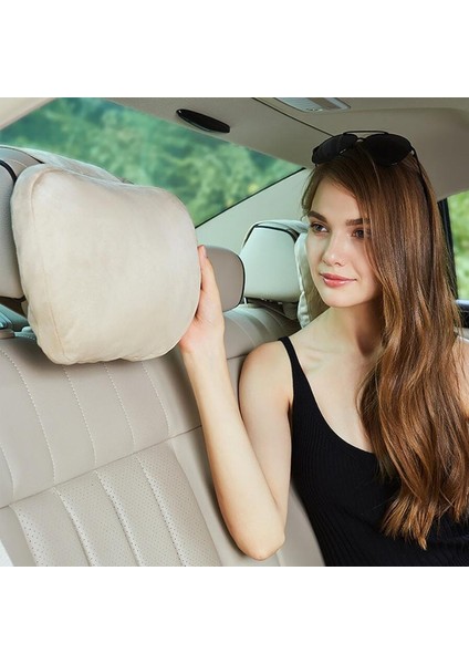 Gri Stil Maybach Tasarım S Sınıfı Süper Yumuşak Araba Kafalık Oto Koltuk Kılıfı Baş Boyun Dinlenme Yastığı Çoğu Model Için Ayarlanabilir Araba Yastığı (Yurt Dışından) fiyatları