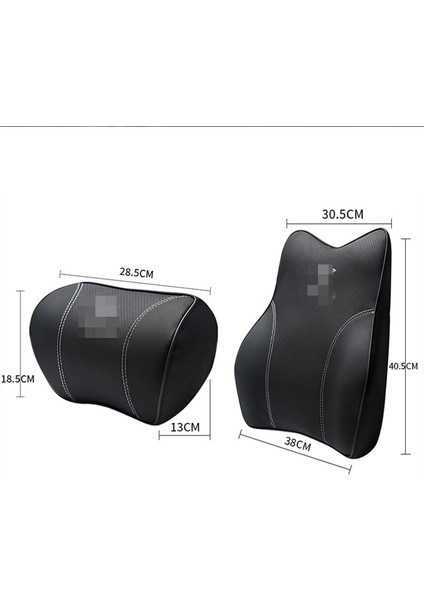 Siyah Bir Stil 2021 Yeni Bellek Köpük Destek Yastığı Tesla Modeli 3 x S Y Koltuk Bel Tam Korumak Yastık Kafalık Bel Destek Pedi (Yurt Dışından) modelleri