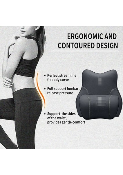 Siyah Bir Stil 2021 Yeni Bellek Köpük Destek Yastığı Tesla Modeli 3 x S Y Koltuk Bel Tam Korumak Yastık Kafalık Bel Destek Pedi (Yurt Dışından) indirimleri