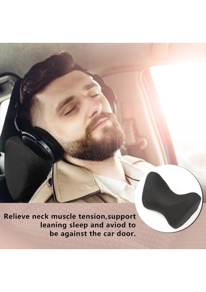 Lacivert Tarzı %100 Hafızalı Köpüklü Araba Boyun Yastığı, Çok Sürüşlü Rahat Koltuk Başlık Minderi Desteği, Otomotiv Aksesuarları(1 Paket) (Yurt Dışından) fırsatları