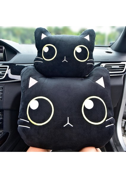 1 Adet Emniyet Kemeri Kapağı Stili Sevimli Kedi Araba Boyun Yastık Karikatür Kedi Kafa Araba Kafalık Seyahat Minderi Kedi Emniyet Kemeri Omuz Pedleri Dikiz Aynası Kapağı Kapakları (Yurt Dışından) fırsatları