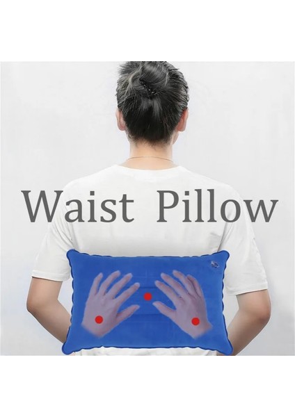 22X34CM Gül Kırmızı Stili 1 Adet Sıcak Satış Araba Aksesuarları Yeniden Bel Arka Koltuk Destek Yastığı Sürücü Bel Yastığı Şişme Taşınabilir Yüksek (Yurt Dışından) modelleri