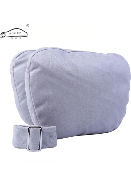 Zarif Gri Stil Maybach Tasarım S Sınıfı Süper Yumuşak Araba Kafalık Oto Koltuk Örtüsü Baş Boyun Dinlenme Minderi Mercedes-Benz Için Ayarlanabilir Araba Yastığı (Yurt Dışından) fırsatları