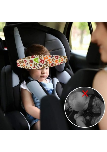 Araba Sabitleme Bandı Bebek Baş Desteği Tutucu Uyku Kemeri Ayarlanabilir Güvenlik Şekerleme Yardım Arabası Araba Koltuğu Uyku Şekerleme Tutucu Kemer Çocuklar Için (Yurt Dışından) indirimleri