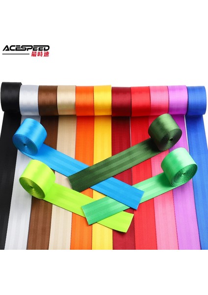 Koyu Yeşil 2 Inç Güçlendirmek Emniyet Kemeri Dokuma Kumaş Yarış Arabası Koltuğu Emniyet Kemerleri Demeti Dokuma Kayışları 3.6 Metre Rulo (Yurt Dışından) fiyatları