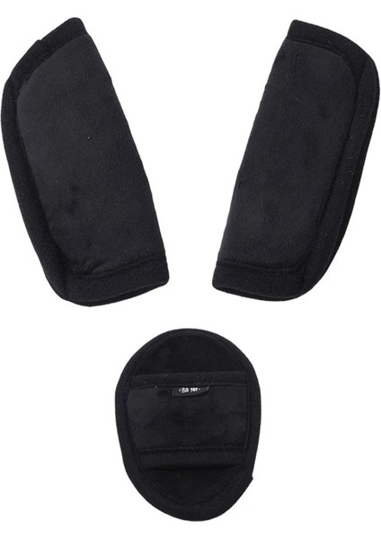 Mavi Yüksek Li Araba Çocuk Emniyet Kemeri Omuz Koruyucu Bebek Arabası Sepet Koruma Kasık Emniyet Kemeri Kapağı ile (Yurt Dışından) fırsatları