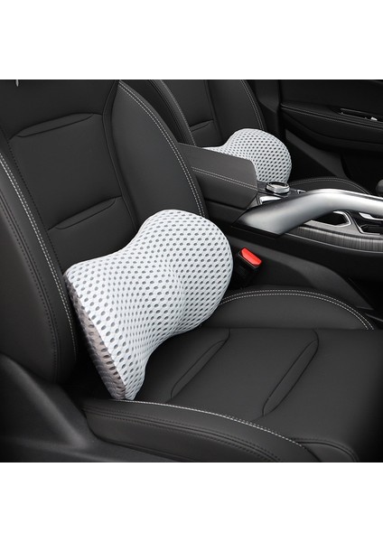 R Stili Araba Boyun Kafalık Yastıkları Mesh Bellek Pamuk Nefes Alabilir Yumuşak Rahat Dinlenme Kafalık Yastık Yastığı Araba Iç Aksesuarları (Yurt Dışından) indirimleri