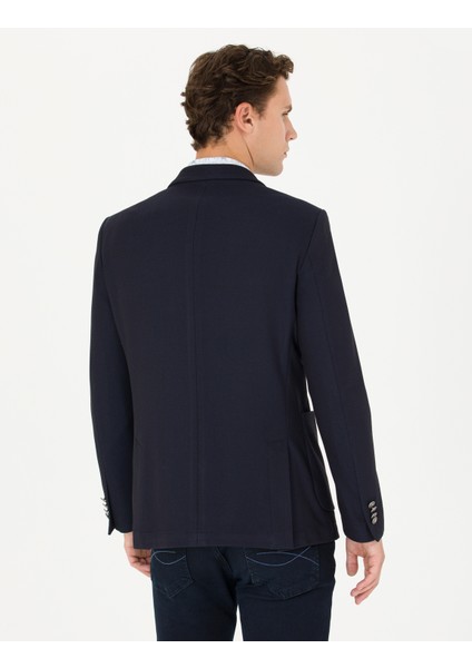 Erkek Lacivert Ekstra Slim Fit Blazer Ceket 50274202-VR033 indirimleri