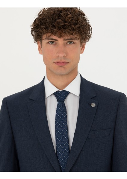 Erkek Lacivert Slim Fit Takım Elbise 50273455-VR033 fiyatları