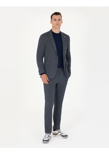 Erkek Lacivert Ekstra Slim Fit Spor Takım Elbise 50277602-VR033 modelleri