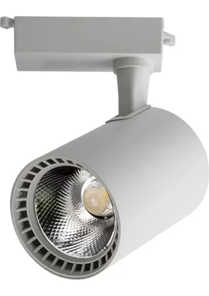 4000 Kelvin, 30 Watt Birinci Sınıf Beyaz Kasa Ray Spot, 2700 Lümen Modern Ultra Kaliteli Ray Spot