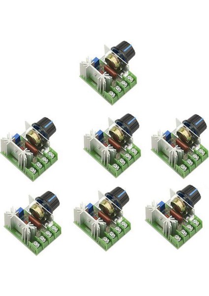 Adet 25A Ac 220V 2000W Scr Yüksek Güç Elektronik Voltaj Regülatörü Modülü Ayarlanabilir Motor Hız Kontrol Cihazı Düzenleme (Yurt Dışından)