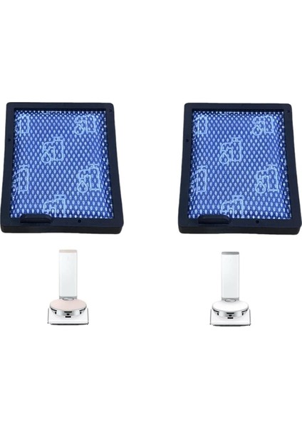 2 Adet Elektrikli Süpürge Filtre Süngeri Samsung Ismarlama Jet Bot Aı Robotlu Süpürge Için Uygun Temiz Istasyonu ile VR50T95935 (Yurt Dışından)