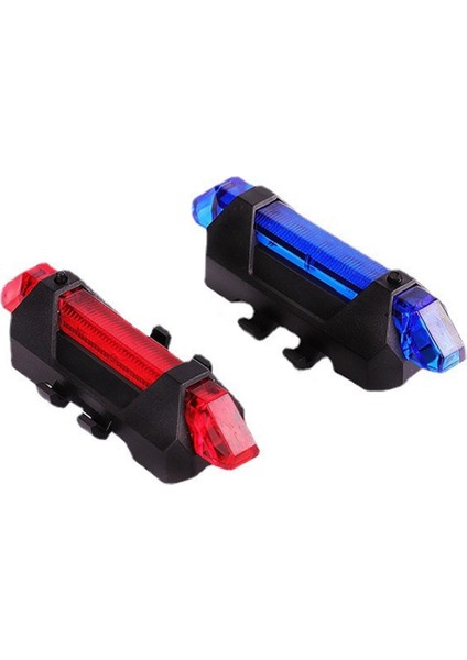 Gece Bisiklet Kuyruk Işık LED Uyarı Işığı Kuyruk Bisiklet Aksesuarları USB Şarj Dağ Bisiklet Işıkları Açık (Yurt Dışından)