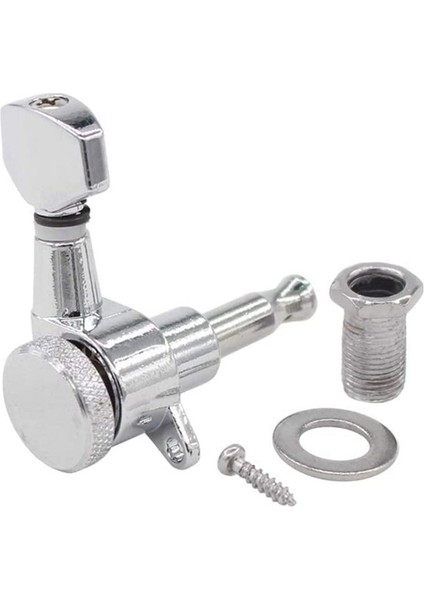 Gitar Kilitleme Tuner Dize Tuning Mandal Makineleri Kafaları Seti Çamurluk Stratocaster Telecaster Gitar Parçaları, Sağ (Yurt Dışından)