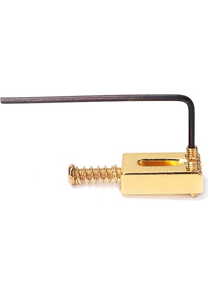 Dikdörtgen Gitar Köprüsü Eyer Fender Strat Stratocaster Tele Telecaster Elektro Gitar Değiştirme, Altın (6'lı Paket) (Yurt Dışından) fırsatları