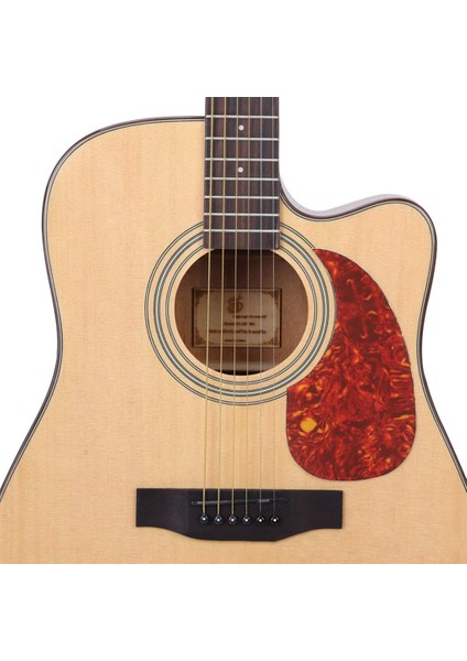 Paket Akustik Gitar Pickguard Kendinden Yapışkanlı Sinek Kuşu ve Su Şekilli Gitar Pickguard 40 Inç 41 Inç Gitar Için (Yurt Dışından)