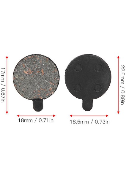 9 Çift Scooter Disk Fren Balatası Yarı Metal Mtb Pad Xiaomi M365PRO Elektrikli Scooter Yedek Parçalar (Yurt Dışından) indirimleri