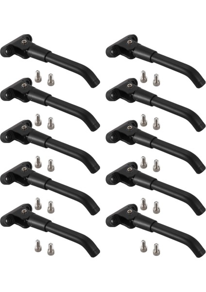 10 Adet Scooter Park Standı Kickstand Xiaomi Mijia M365 Elektrikli Scooter Kaykay Aksesuarları Tripod (Yurt Dışından)