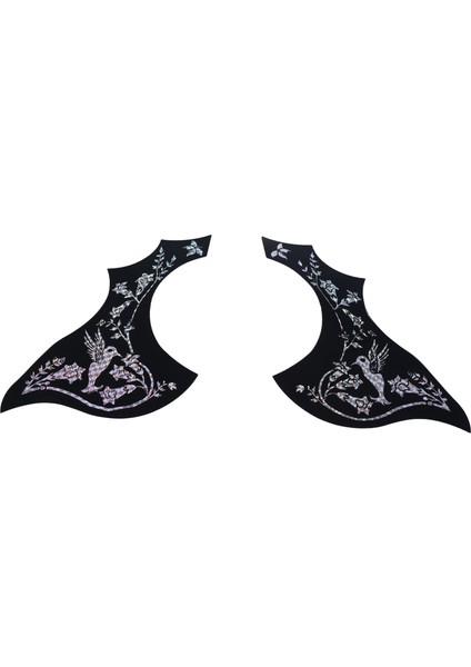 Adet Gitar Pickguard Anti-Scratch Koruma Plakası Kendinden Yapışkanlı Pick Guard Etiket Akustik Gitar Parçaları Için (Yurt Dışından)
