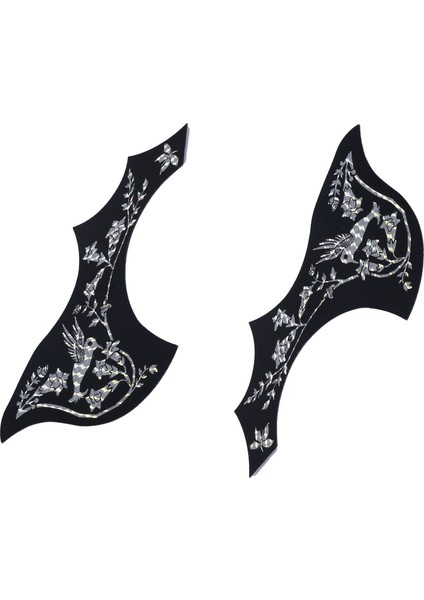 Adet Gitar Pickguard Anti-Scratch Koruma Plakası Kendinden Yapışkanlı Pick Guard Etiket Akustik Gitar Parçaları Için (Yurt Dışından)