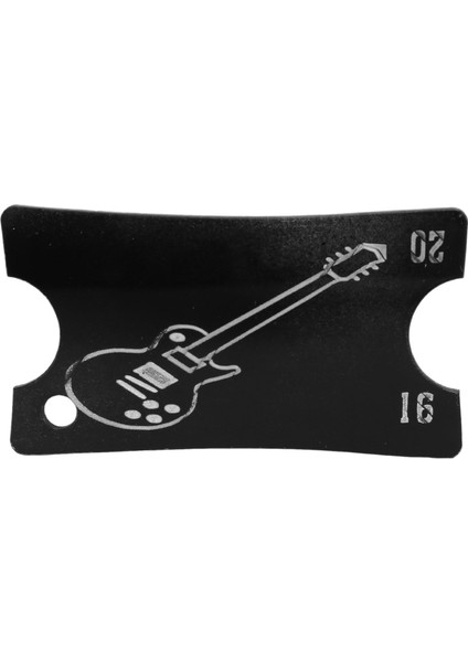 Paket Akrilik Gitar Çentikli Yarıçapı Göstergeler Klavye Gitar Cetvel Klavye Bas Akustik Gitar Için Ölçme Aracı (Yurt Dışından)