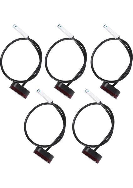 5 Adet Arka Kuyruk Lambası Stop Lambası Fren Lambaları Hattı ile Xiaomi Mijia M365 M187 Elektrikli Scooter (Yurt Dışından)