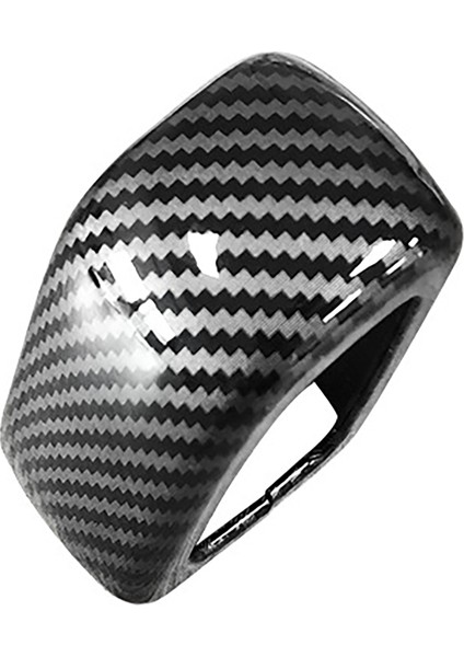 Araba Karbon Fiber Dişli Kafa Topuzu Vites Kapağı Trim Dekorasyon Volvo S60 S90 XC40 XC60 XC90 V60 V90 (Yurt Dışından) fırsatları