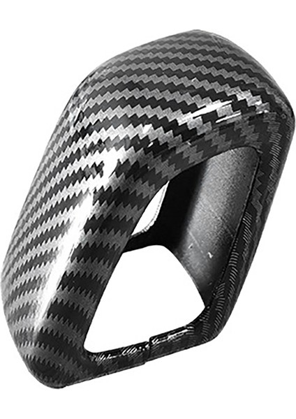Araba Karbon Fiber Dişli Kafa Topuzu Vites Kapağı Trim Dekorasyon Volvo S60 S90 XC40 XC60 XC90 V60 V90 (Yurt Dışından) indirimleri