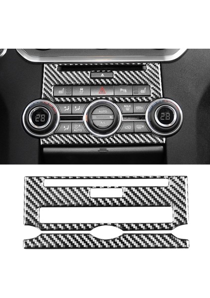 Merkezi Kontrol CD Paneli Dekorasyon Kapak Trim Etiket Karbon Fiber Land Rover Discovery 4 2010-2016 Için (Yurt Dışından) indirimleri