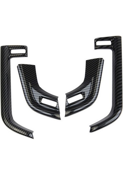 4 Adet Karbon Fiber Pano Ön Hava Firar Konut Çıkış Çerçevesi Dekoratif Kapak Trim Jeep Grand Cherokee 2021 2022 Için (Yurt Dışından)