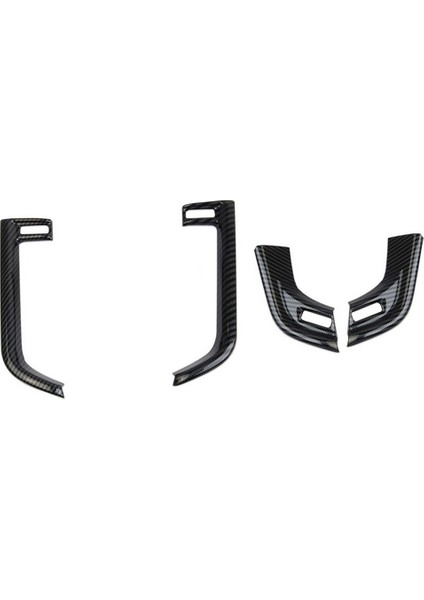4 Adet Karbon Fiber Pano Ön Hava Firar Konut Çıkış Çerçevesi Dekoratif Kapak Trim Jeep Grand Cherokee 2021 2022 Için (Yurt Dışından)