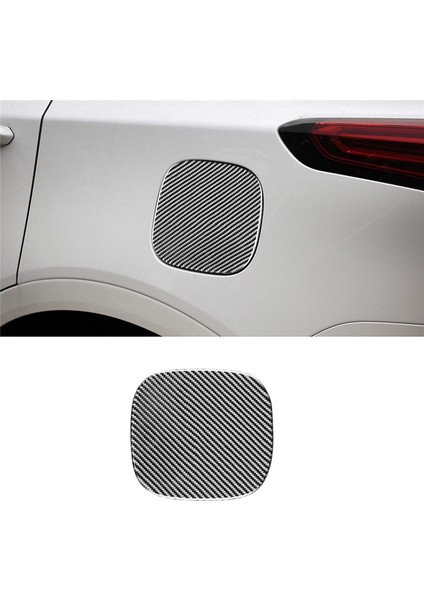 Karbon Fiber Yakıt Kapağı Depo Kapağı Dekoratif Trim Etiket Cadillac Xt5 2016 2017 2018 2019 2020 Araba Aksesuarları (Yurt Dışından) indirimleri