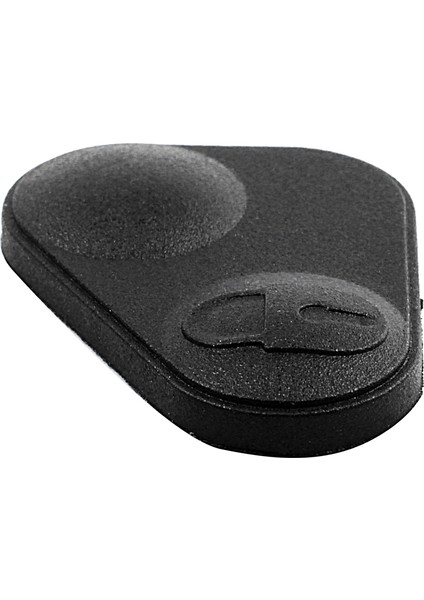 Kauçuk 2 Düğmeli Uzaktan Anahtarlık Koruyucu Kapak - YWC000300 Land/range Rover P38 Siyah Için (Yurt Dışından)