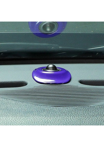 Araba Otomatik Far Sensörü Ayar Kapağı Iç Aksesuarları 2015-2021 Dodge Challenger (Mor) (Yurt Dışından)