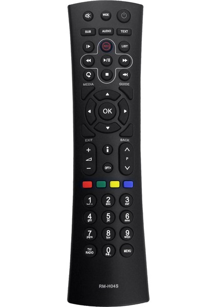 Humax Hd Nano Hdtv Kutusu, Model Rm H04S Denetleyici Için RM-H04S Uzaktan Kumandayı Değiştirin (Yurt Dışından)