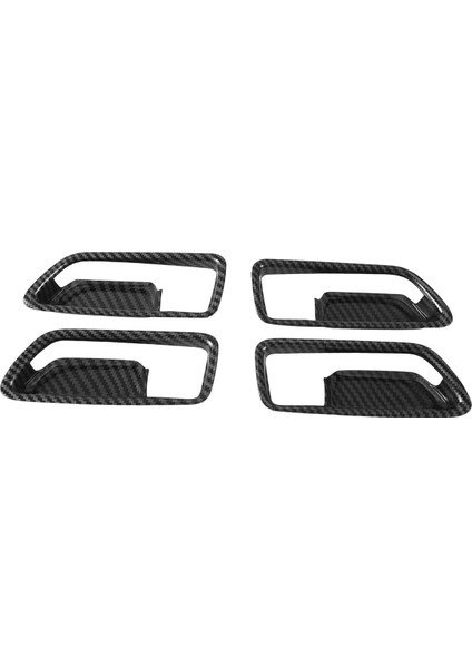 1 Takım Yeni Kapı Kolu Düğmesi Dekorasyon Çıkartması Fortoyota 20 Corolla Çapraz Iç Kolu Karbon Fiber Tamir (Yurt Dışından)