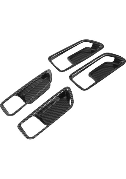 1 Takım Yeni Kapı Kolu Düğmesi Dekorasyon Çıkartması Fortoyota 20 Corolla Çapraz Iç Kolu Karbon Fiber Tamir (Yurt Dışından)