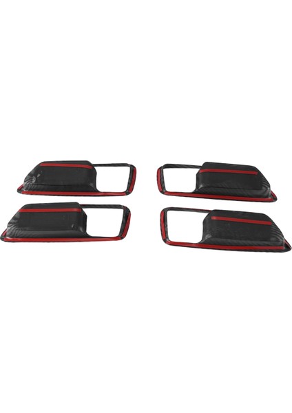 1 Takım Yeni Kapı Kolu Düğmesi Dekorasyon Çıkartması Fortoyota 20 Corolla Çapraz Iç Kolu Karbon Fiber Tamir (Yurt Dışından)