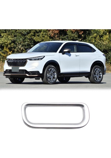 Araba Tehlike Acil Durum Işığı Çerçeve Uyarı Lambası Anahtarı Kapağı Trim Honda Vezel Hr-V Hrv 2021 2022 Gümüş (Yurt Dışından)