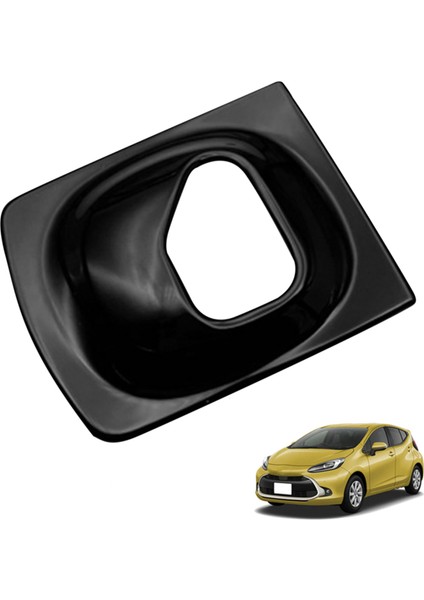 Araba Parlak Siyah Merkezi Kontrol Vites Değiştirme Paneli Kapak Trim Çıkartması Iç Modifikasyonu Toyota Aqua 2021 2022 Rhd (Yurt Dışından) modelleri