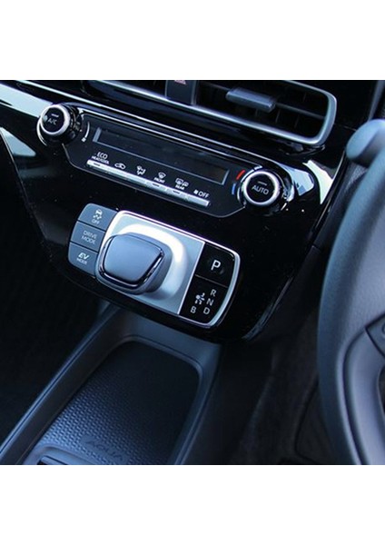 Araba Parlak Siyah Merkezi Kontrol Vites Değiştirme Paneli Kapak Trim Çıkartması Iç Modifikasyonu Toyota Aqua 2021 2022 Rhd (Yurt Dışından) fırsatları