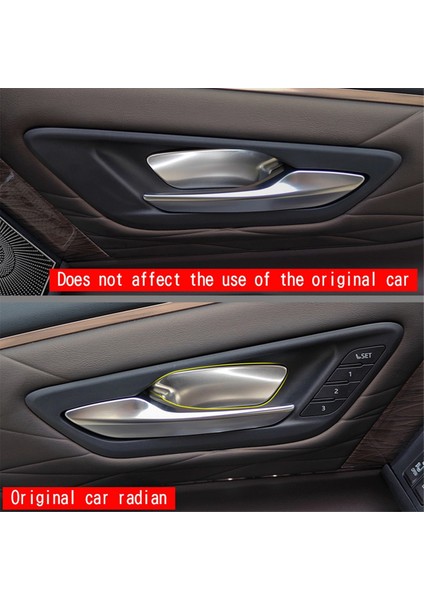 Araba Paslanmaz Çelik Iç Kapı Kase Paneli Trim Etiket Toyota Alphard/vellfire 40 Serisi 2023+ Gümüş (Yurt Dışından) modelleri