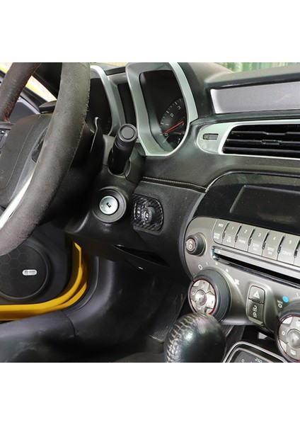 Araba Hud Paneli Kapak Etiket Trim Abs Chevrolet Camaro 2010 2011 2012 2013 2014 2015 Aksesuarları (Karbon Fiber) (Yurt Dışından)