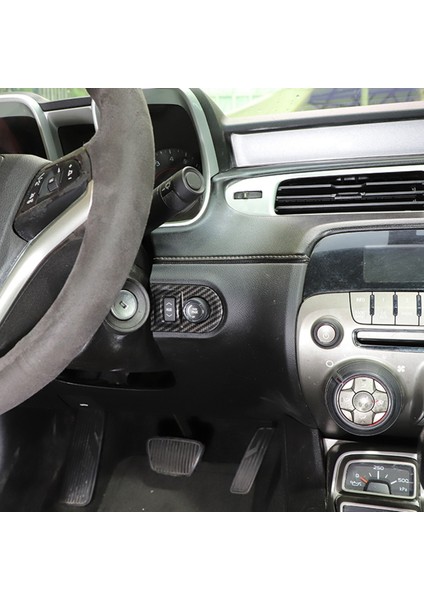 Araba Hud Paneli Kapak Etiket Trim Abs Chevrolet Camaro 2010 2011 2012 2013 2014 2015 Aksesuarları (Karbon Fiber) (Yurt Dışından)