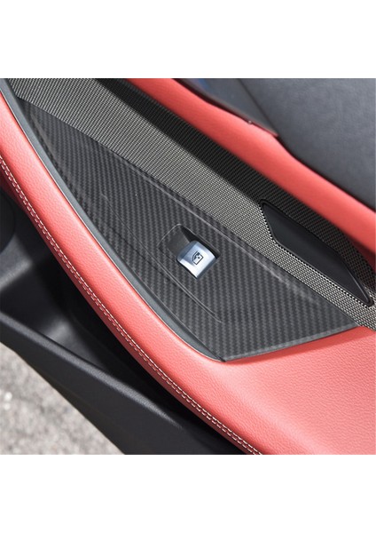 Bmw 4 Serisi Için G22 G23 2020-2023 Araba Pencere Camı Kaldırma Düğmesi Anahtarı Krom Çerçeve Trim Çıkartmalar Aksesuarları (Yurt Dışından) fırsatları